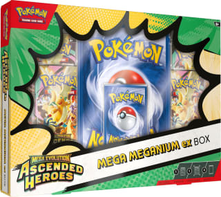 Pokémon TCG: Mega Evolution—Ascended Heroes Mega Meganium ex Box (1 Foil Promo Card,