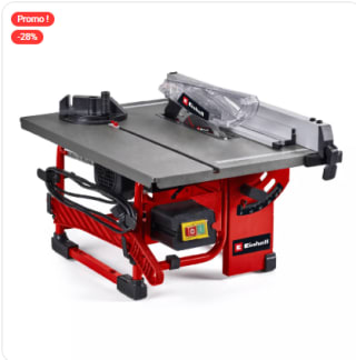 Table de sciage 800W 200mm TC-TS 8 I - EINHELL 4340412 à 62,21€