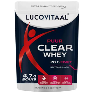 Lucovitaal Puur Clear Whey (175 gram) voor €2 bij Lucovitaal