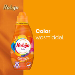 Robijn Klein & Krachtig Wasmiddel Color 8x 665 ml voor €43,93 bij Plein