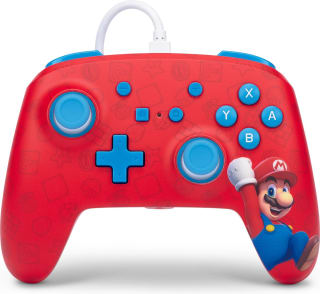 PowerA Geavanceerde Bedrade Controller (Woo-hoo! Mario) voor €18,79 bij Bol