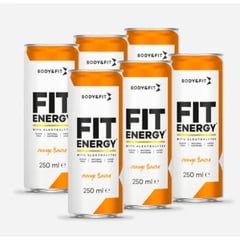 Fit Energiedrank Sinaasappel 1500 ml (6 blikjes) voor €6,99 bij Joyuy