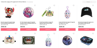 Colección League of Legends desde $50 en Miniso