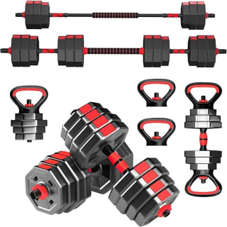 ANNA TOSANI Kit Mancuernas 3 en 1 (10 kg) por $799 en Amazon