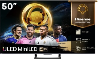 TV Mini LED QLED Hisense 4K UHD 50U7Q 126 cm 2025 à 449€