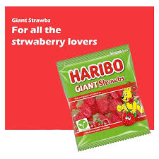 Haribo Sweet Tubs £4.08–£4.56 (Giant Strawberrys, Dummies, Goldbears)