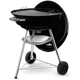 Weber Compact Black Charcoal BBQ 57cm + 10 Yr Guarantee - £59.50 w/ new B&Q Club sign