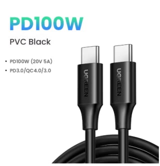Cable USB-C 100W 1m Ugreen por $59 | AliExpress