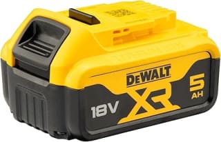 DEWALT Accu 5,0Ah 18V XR LI-ION DCB184 voor €55,99 bij Amazon