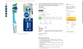 Cepillo Oral-B 2U por $35 | Descuento Amazon