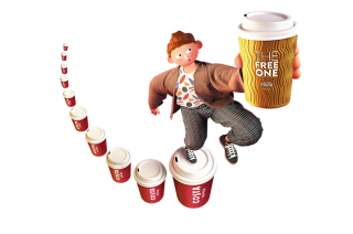 £5 Extra on Every £20 Costa Gift Card