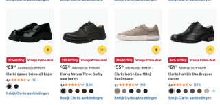 Vroege Prime-deals: Clarks-schoenen met tot 50% korting bij Amazon