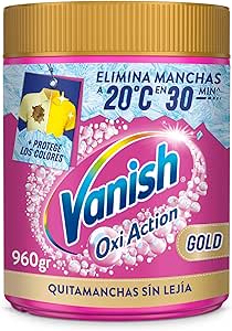 Vanish Gold Quitamanchas en Polvo 3 unidades 960 g por 19,41€