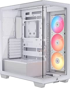 CORSAIR 3500X RS-R ARGB Caja de PC Semitorre con Panel Cristal Panorámico por 59.18€
