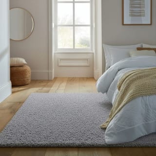 Cloud Claret or Teal Washable Shaggy Rug 80 x 140cm – Free C&C