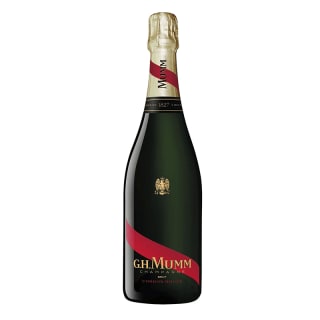 G.H.MUMM Cordon Rouge Champagne Brut 0.75L, Pinot Noir - Etiqueta y Embalaje Deterior