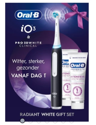 Oral‑B iO Series 3 Elektrische Tandenborstel geschenkset – bestel en ontvang korting