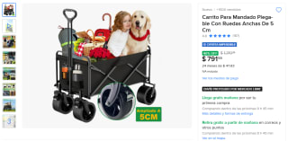 Carrito Para Mandado Plegable por $792 | Oferta Mercado Libre