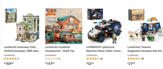 10% korting op geselecteerde LUMIBRICKS sets bij Amazon