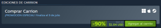 Carrion por $23 | Oferta Steam
