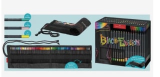 Faber-Castell kleurpotlood Black Edition - 72 stuks in roletui voor €27,42 bij Joybuy