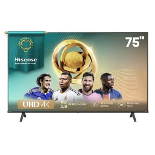 TV LED 75" HISENSE 75A6Q, UHD 4K, Smart TV, DVB-T2 por 394.95€
