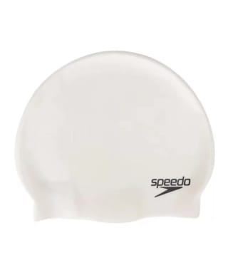Gorro de Natación Speedo Plain Flat Silicone Blanco por 5.85€