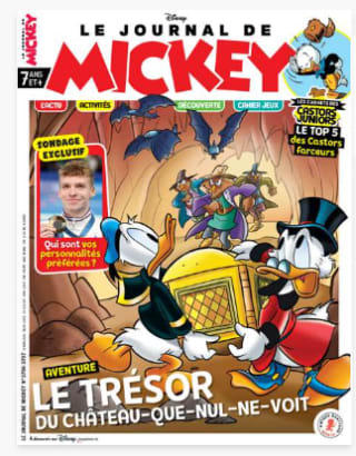 Abonnement de 12 mois au journal de Mickey de 26 numéros à 68,18€