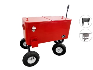 AXI Bolderwagen Cooler Rood voor €149,95 bij Ibood