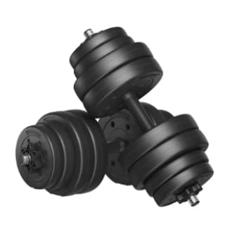 SONGMICS 2-in-1 dumbbell set (2×10/15 kg) voor €32,47 bij AliExpress