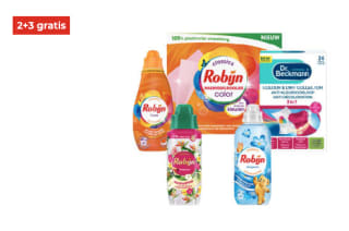 Alle Robijn of Dr. Beckmann 2+3 gratis bij Hoogvliet