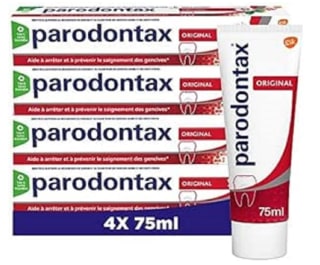 Lot de 4 Dentifrice Parodontax Original à 12,56€