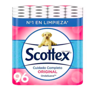 Scottex Original 96 rollos 2 capas por 18,50€