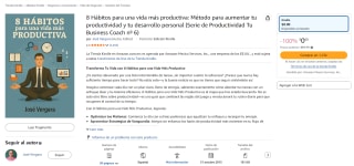 Gratis 8 Hábitos para una vida más productiva (Kindle) en Amazon