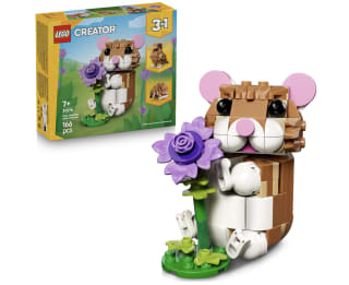 Lego creator 3en1 lindo hamster con flor kit de maqueta por 7,99€