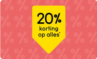20% kassakorting op bijna alles bij Leen Bakker