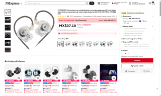 Auriculares KZ EDX PRO X por $119 | AliExpress