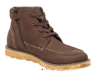 Botín Cuero Niño Agate Café por solo $17.990 en Zapatos.Cl