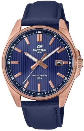 Casio Reloj Hombre Analogico Cuarzo Correa Cuero EFV-150CL-2AVUEF por 79.11€