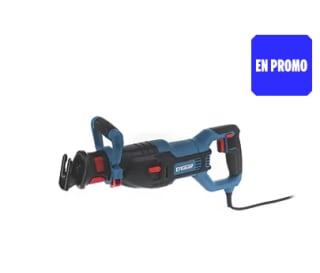 Scie sabre filaire 240V Erbauer ERS1100 1100W à 69,99€