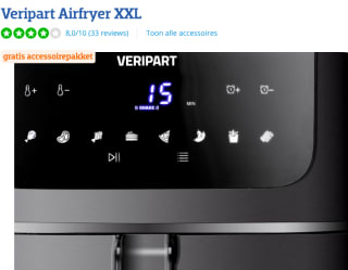Veripart Airfryer XXL voor €28,99