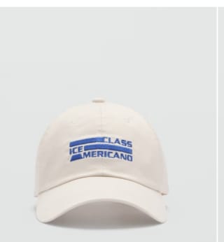 Gorra visera algodón bordado por 4.99€