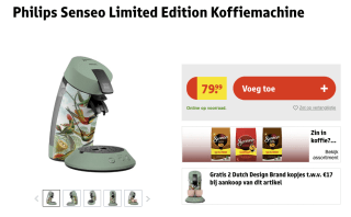 Philips Senseo Limited Edition Koffiemachine voor 79,99 euro