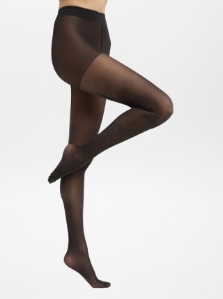 Collants 'Dim' argentés 26D - Noir à 4,20€
