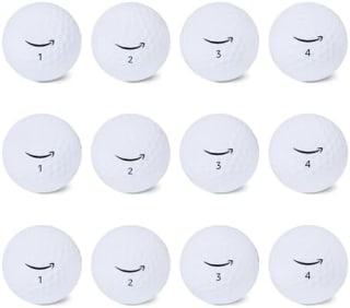 Amazon Basics Zachte Golfballen, 12 stuks voor €12,57 bij Amazon