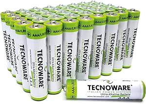 40 pilas Tecnoware Power Systems Pilas Ultra Alcalinas AAA por 6.67€