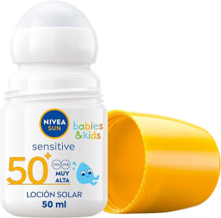 NIVEA SUN Babies & Kids Sensitive Roll-on FP 50+ 2 unidades por 11,17€