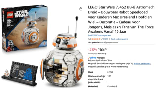 LEGO Star Wars BB-8 Astromech Droid voor €65 bij Amazon
