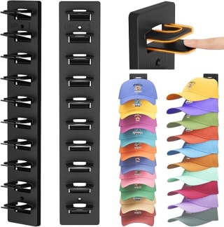 Lifewit Organizador de Gorras Acrílico (2 piezas) por $149.94 en Amazon