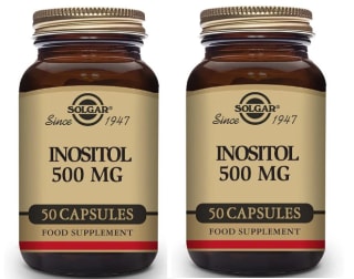 2 x Solgar Inositol 500 Mg Cápsulas Vegetales, Envase de 50 capsulas por 13.98€